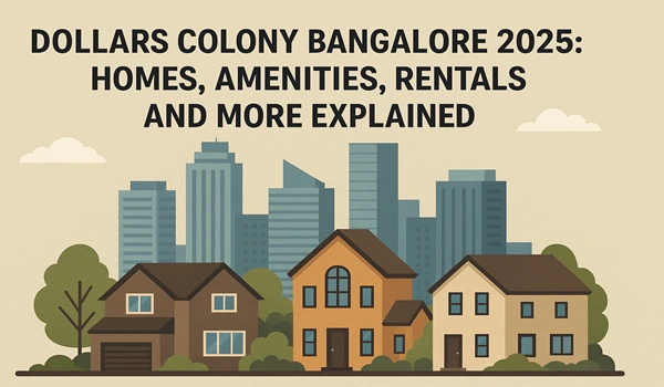 Dollars Colony Bangalore 2025: Homes, Amenities, Rentals and More Explained