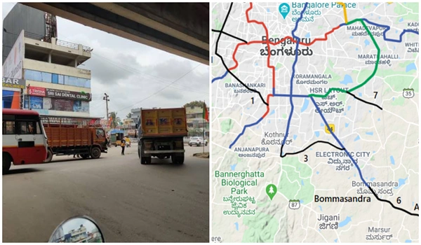 Attibele Connectivity & Distances