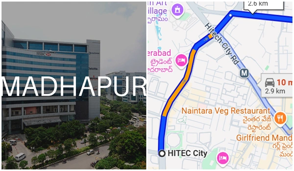 HITEC City Madhapur & Nearby Localities