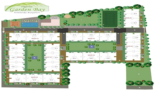 Prestige Garden Bay Master Plan