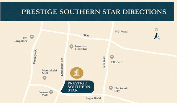 Prestige Southern Star Directions